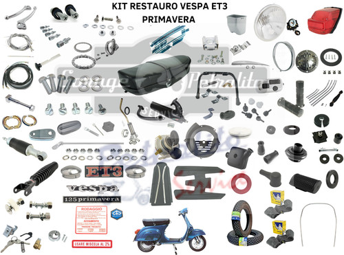 Kit restauro vespa 125 - restauro,