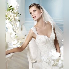 Pronovias Brazil White Floral