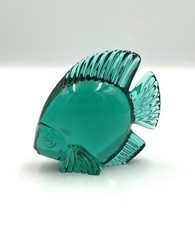 Figurine Poisson Cristal Vert