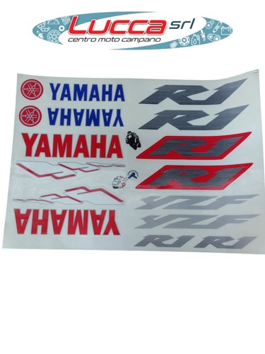 Kit targhette adesivi yamaha - kit,