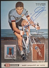 Felice gimondi autografo - felice,