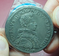 Firenze. Cosimo II de' Medici. PIASTRA 1610. RRR. Ottima conservazione
