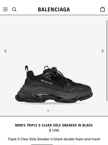 Uomo balenciaga triple suola - triple,