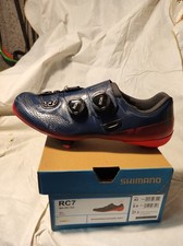 scarpe bici strada Shimano taglia 43 ma adatte al 42 