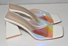 Tacco mules triangolo grosso