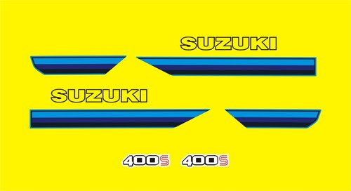 Kit decalcomanie suzuki - suzuki, dr400s