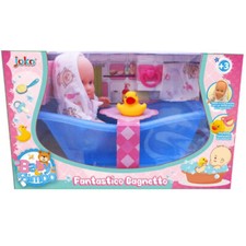 Bambolotto con vasca per