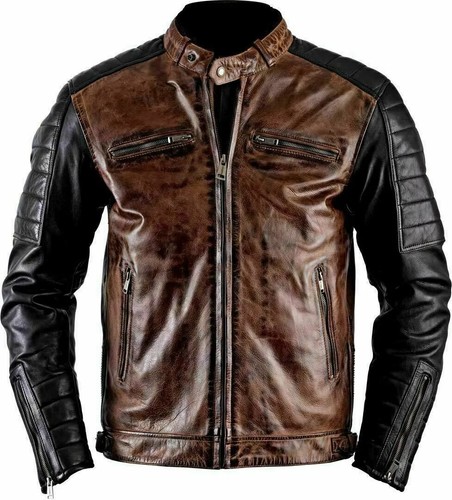 Giacca vera pelle uomo - giacca, vintage