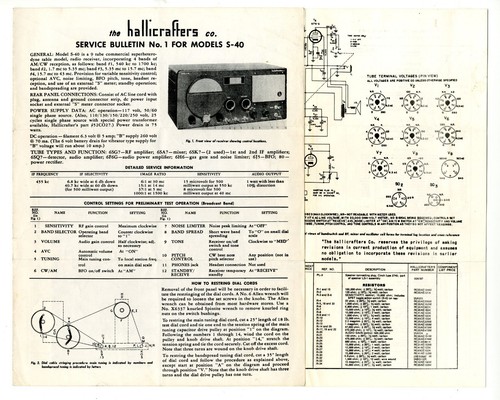 Hallicrafters service - hallicrafters,