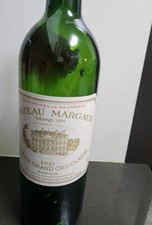 Chateau Margaux 1990 empty