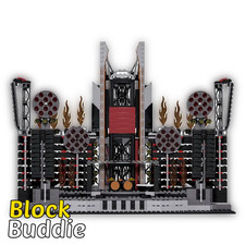 Rammstein palco musica rock band festival blocco di bloccaggio set blocco di costruzione