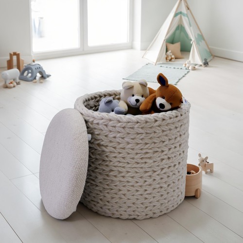 Pouf finebuy con - finebuy, contenitore