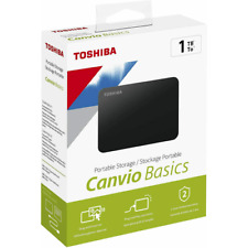 Hard Disk 2.5" Esterno 1TB TOSHIBA CANVIO 2.5" USB 3.2 GEN 1 HDTB510EK3AA