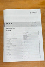 FC 91 FC91 STIHL Edger Manuale