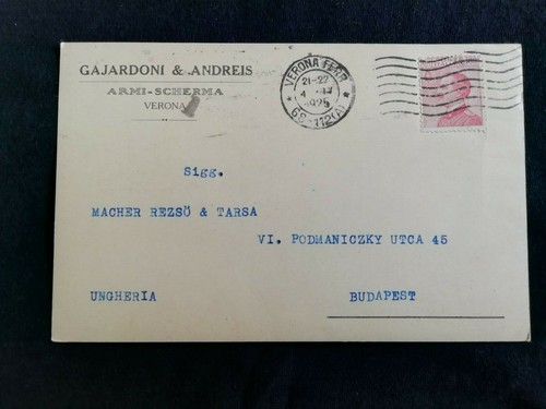 Cartolina verona gajardoni - cartolina, &
