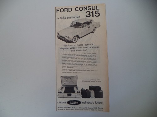 Advertising pubblicità 1962 - pubblicità,