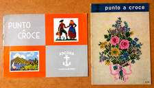 PUNTO A CROCE - 2 Albi vintage