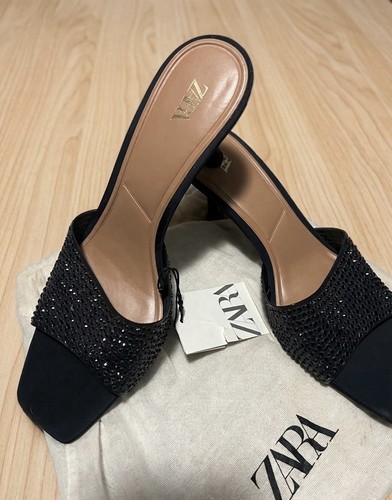 Zara sandali tacco strass - tacco,