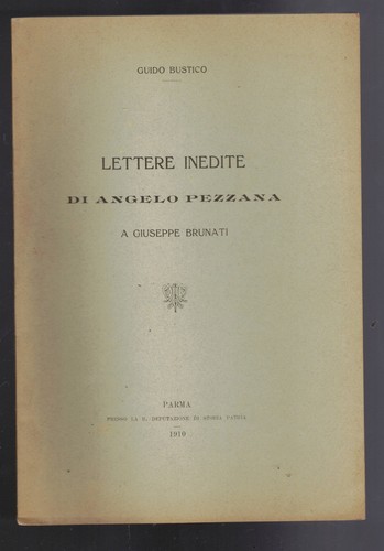 Guido bustico lettere inedite - bustico,