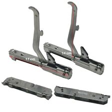 Kit Completo 2 PZ Cerniere più Portarulli per Forno Ariston Lunghezza 17 cm