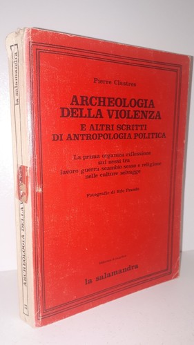 Clastres archeologia della - clastres,