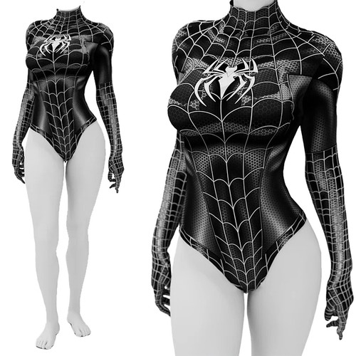 Costume intero donna ragno