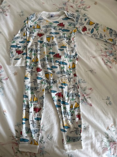 Petit bateau one piece pyjama - bateau,