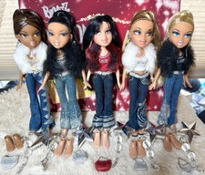 Set completo bambola Bratz Forever Diamondz 100% con custodia e accessori raro