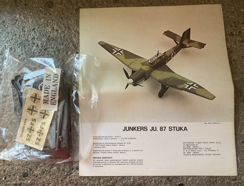 Modellino aereo junkers - aereo,
