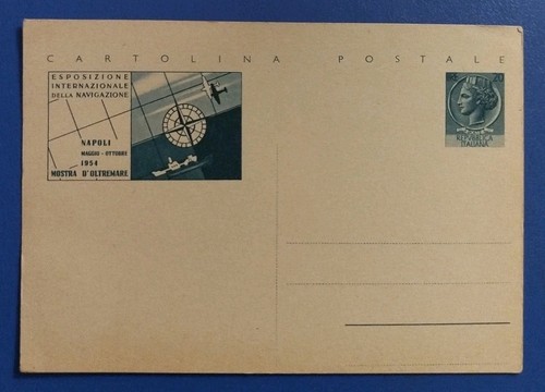 1954 intero postale - , mostra