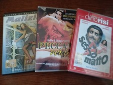 LOTTO 4 DVD LAURA ANTONELLI SESSO MATTO PECCATO VENIALE MALIZIA ABB.EDITORIALI