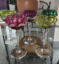 5 verres Roemer cristal Val