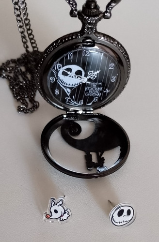 Collana con orologio - , e