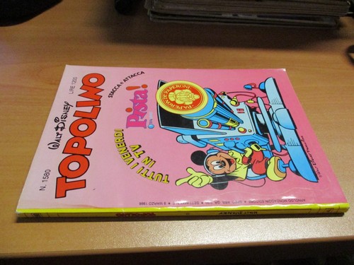 Topolino 1580 con copertina - topolino, n.1580