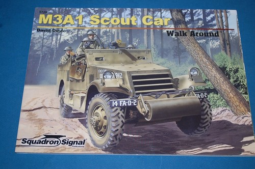M3a1 scout car walk - m3a1, around