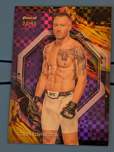 2024 topps finest - topps, ufc