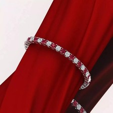 Bracciale Tennis 9Ct Tondo