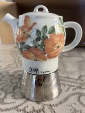 Moka 4 Tazze Carina Serie Rose