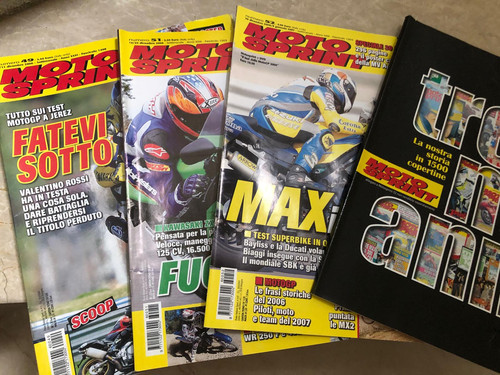 Collezione motosprint annata - motosprint,