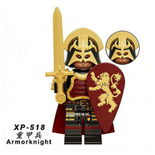 Lego lannister armorknight - lannister,