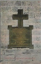 Cartolina Tavoletta su Vecchia Casa di Luce Capo Enrico VA 