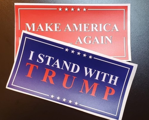 Adesivi trump affare - adesivi,