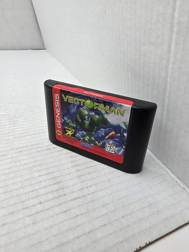 Cartuccia gioco vectorman sega - cartuccia,