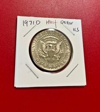 1971 D Kennedy Mezzo Dollaro -