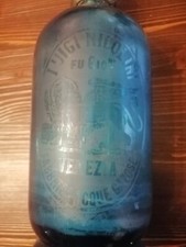 Sei Bottiglie Di Vetro Di Seltz Vintage