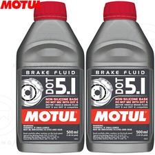 MOTUL DOT 5.1 RACING 100% OLIO LIQUIDO FLUIDO FRENI DA COMPETIZIONE AUTO MOTO