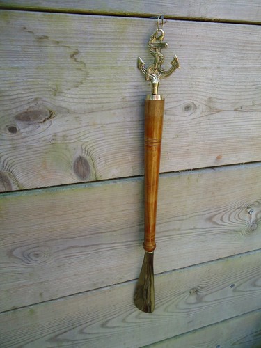 Corno scarpa ottone ancoraggio