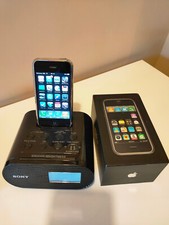 Apple iPhone 2G 8GB 1st generazione, COLLEZIONE, con Radiosveglia SONY