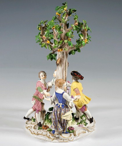 Meissen gruppo bambini reigen - meissen,
