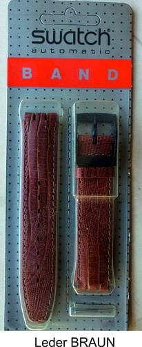 Swatch cinturino pelle - swatch,
